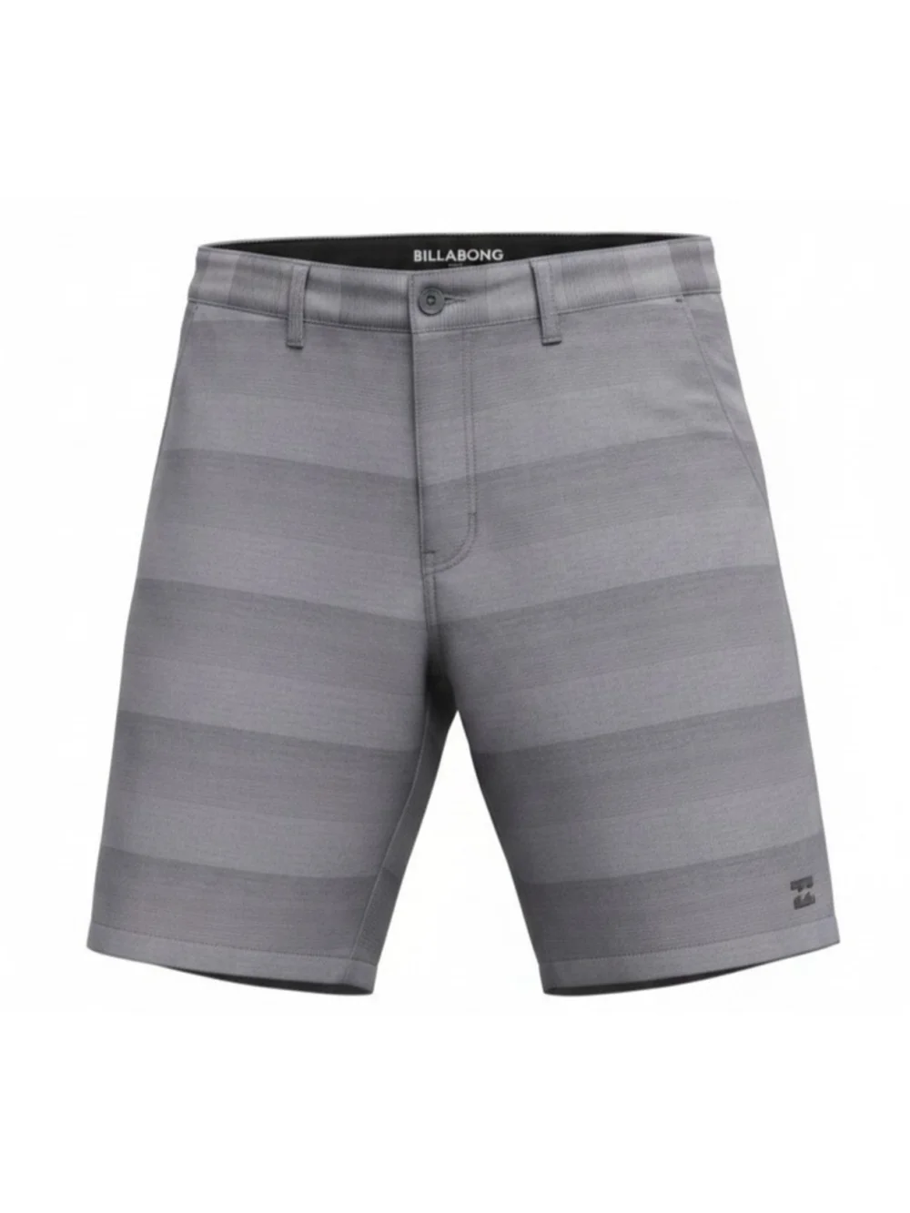 BILLABONG Platinum Men's Gray Polyester Elastane Blend Performance Shorts 32